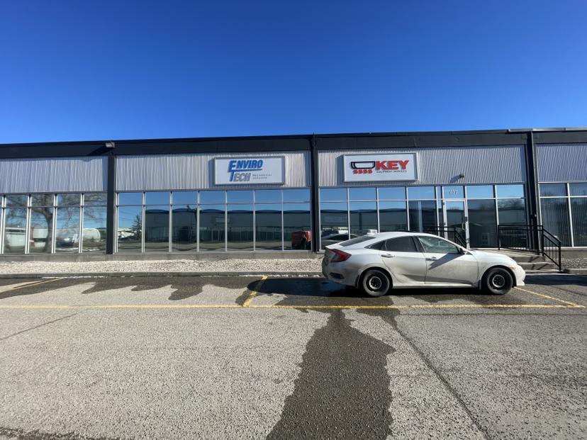 Commercial window film installation project in Calgary 3