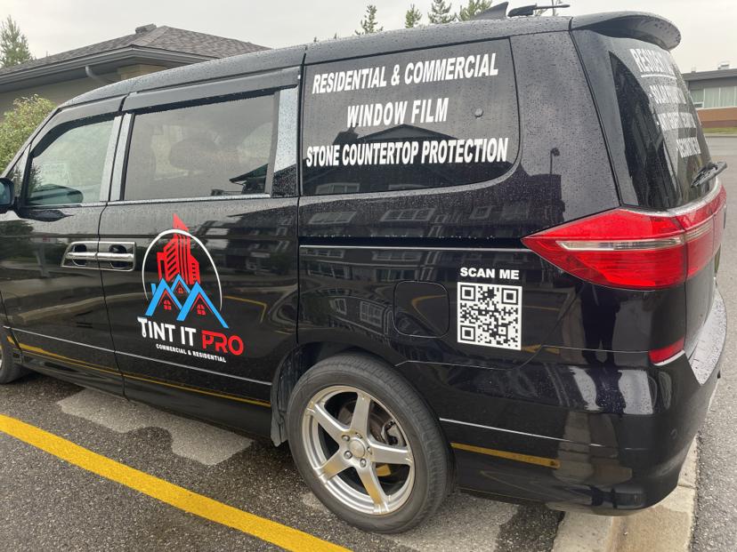 Commercial window film installation project in Calgary 6